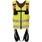 Auffanggurt Hi-Vis mit Weste
